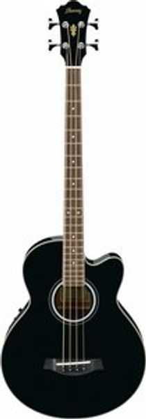 Hovedbilde Ibanez akustisk bass AEB8E-BK (Black).