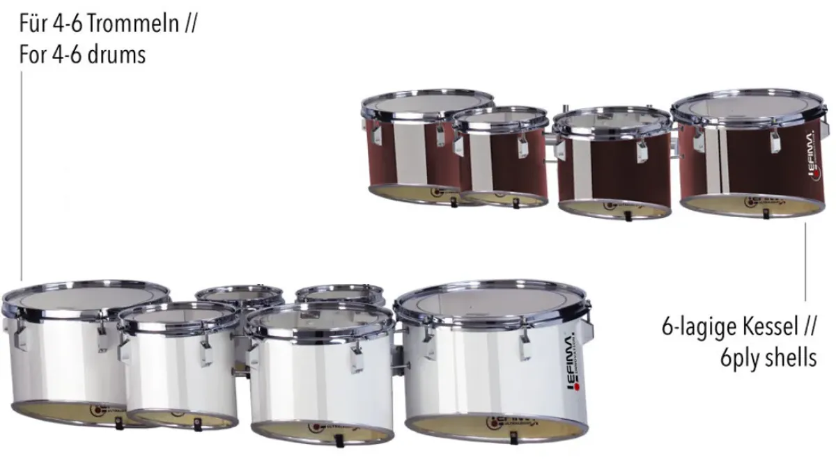 LEFIMA Tenor Drum Quad Ultra-Light 8